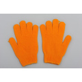 Beste Arbeit Baumwollhandschuhe China Großhandel Orange Handschuh